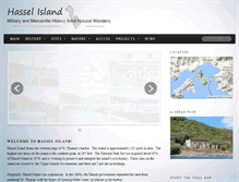 Tablet Screenshot of hasselisland.org